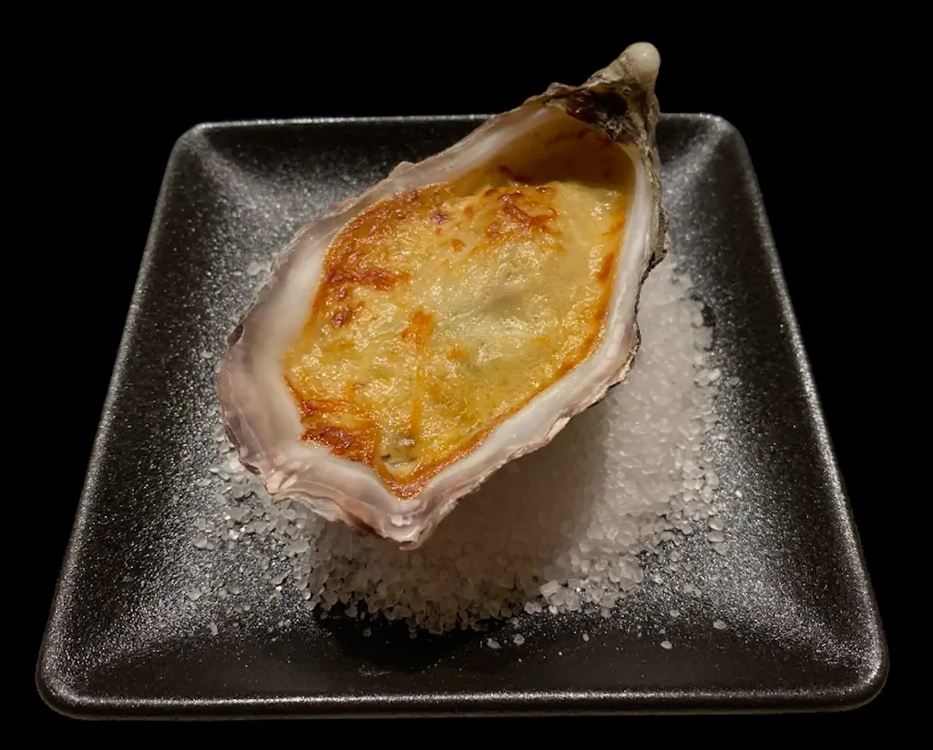 Gegratineerde oester (per stuk)