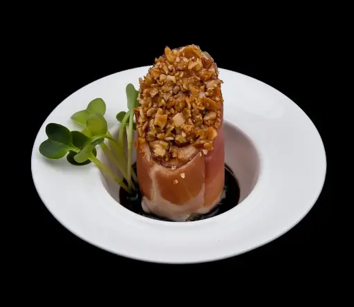 Roulade van foie gras met Gandaham 